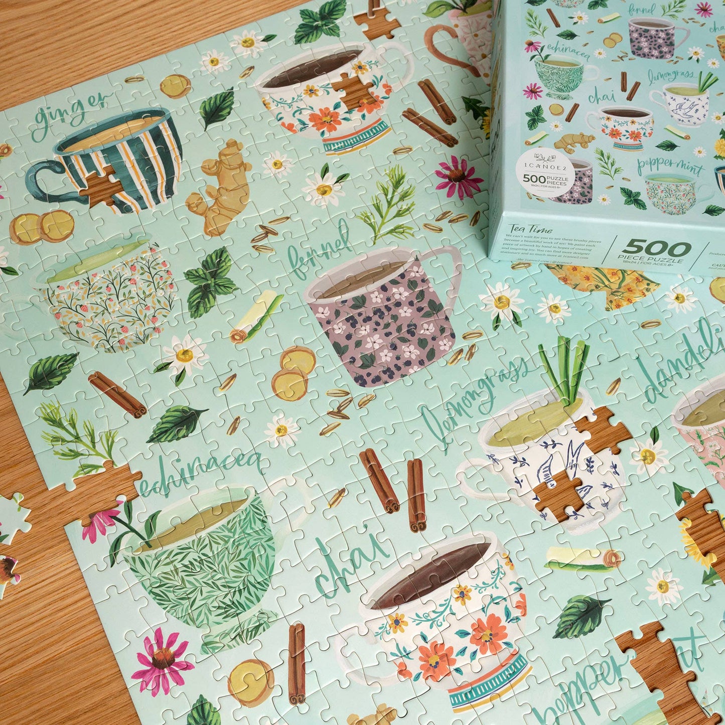Tea Time - 500 Piece Jigsaw Puzzle