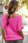 Linda Knitted Pink Top