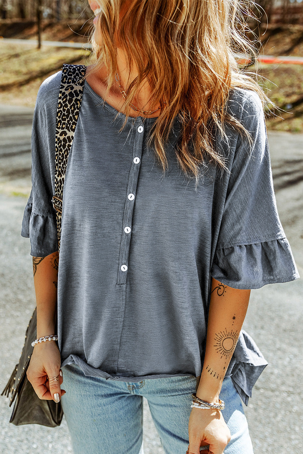 Lily Gray Top