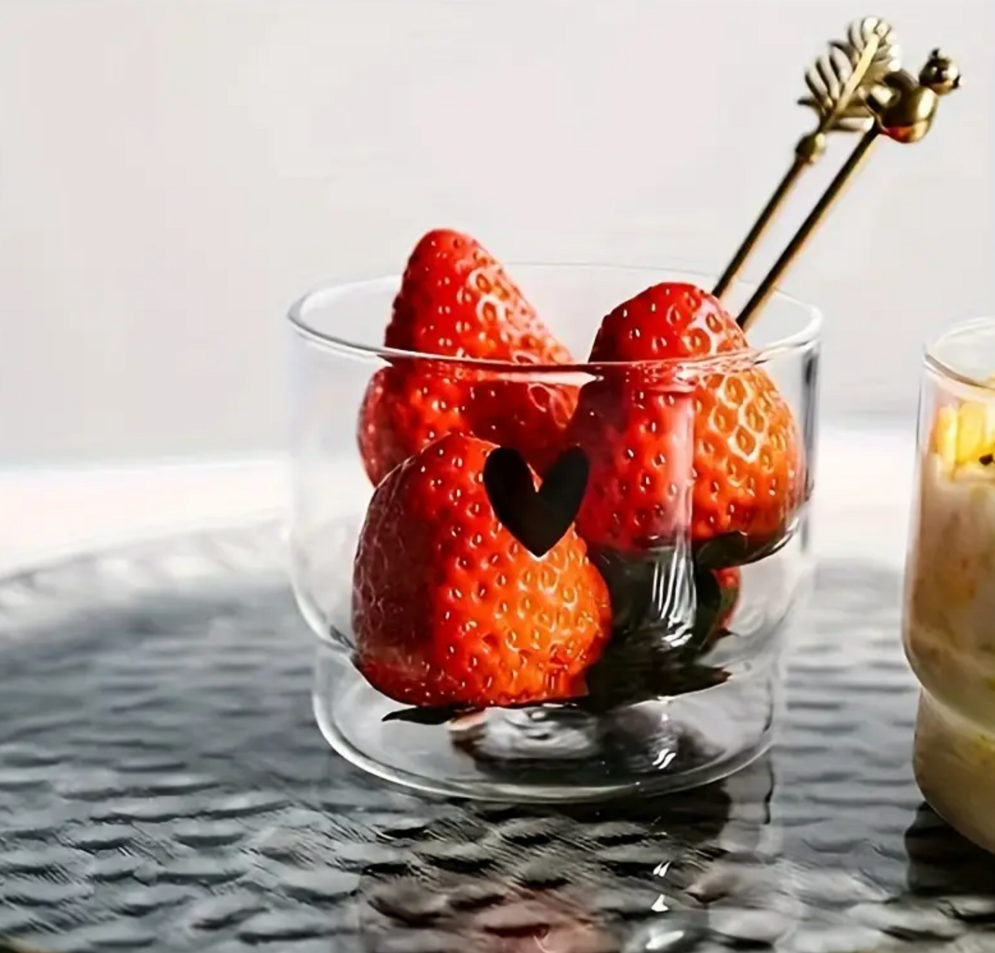 Heart Glass Cup