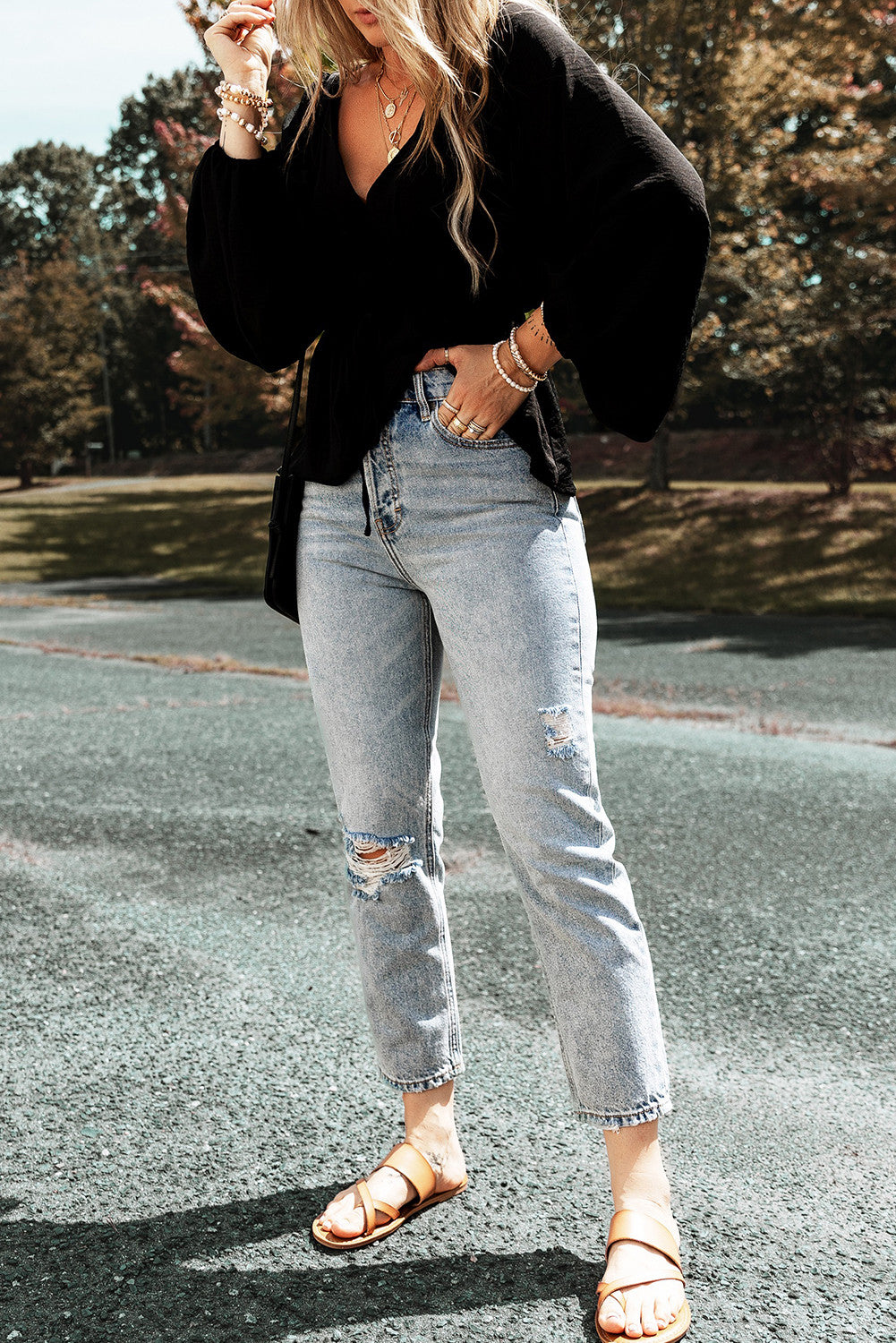 Straight Leg Jeans