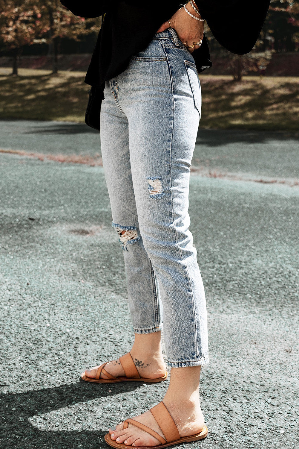 Straight Leg Jeans