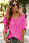 Linda Knitted Pink Top