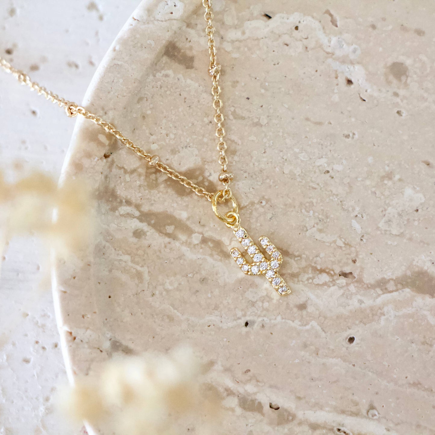 Mini Cactus Necklace