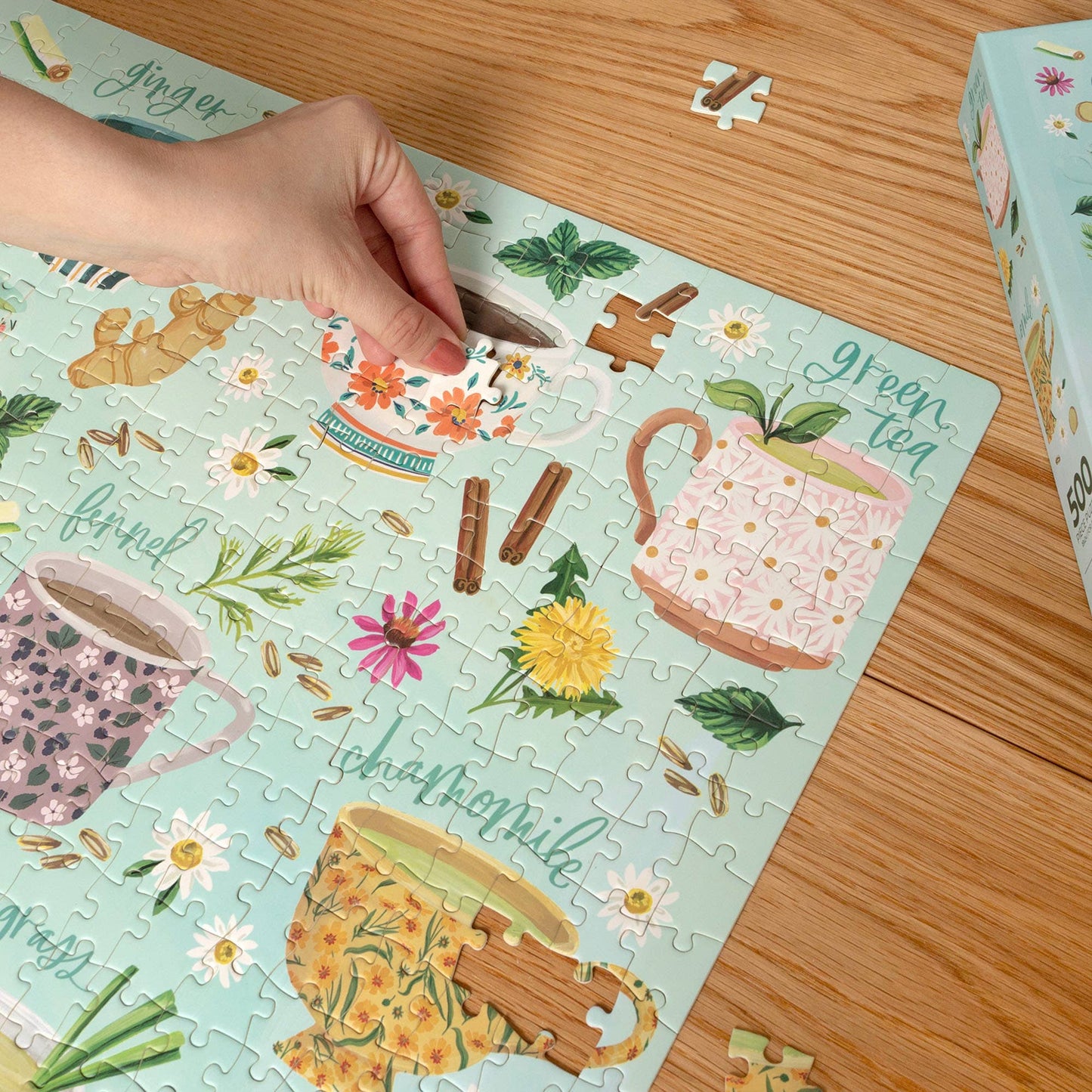 Tea Time - 500 Piece Jigsaw Puzzle