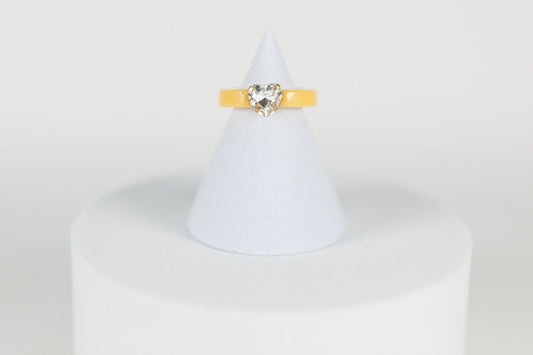 Sweetheart Ring in Yellow