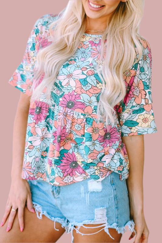 Marie Floral Top