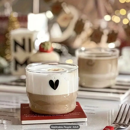 Heart Glass Cup