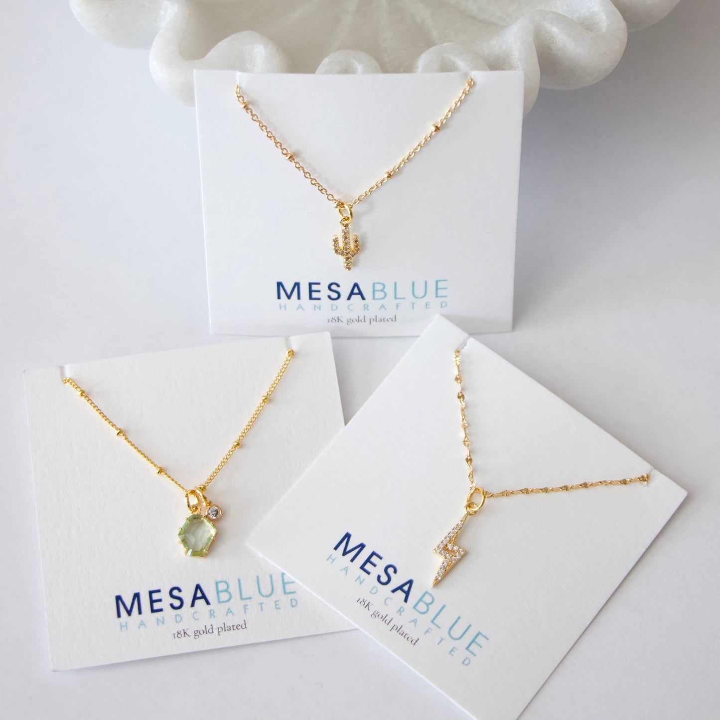 Mini Cactus  Necklace 